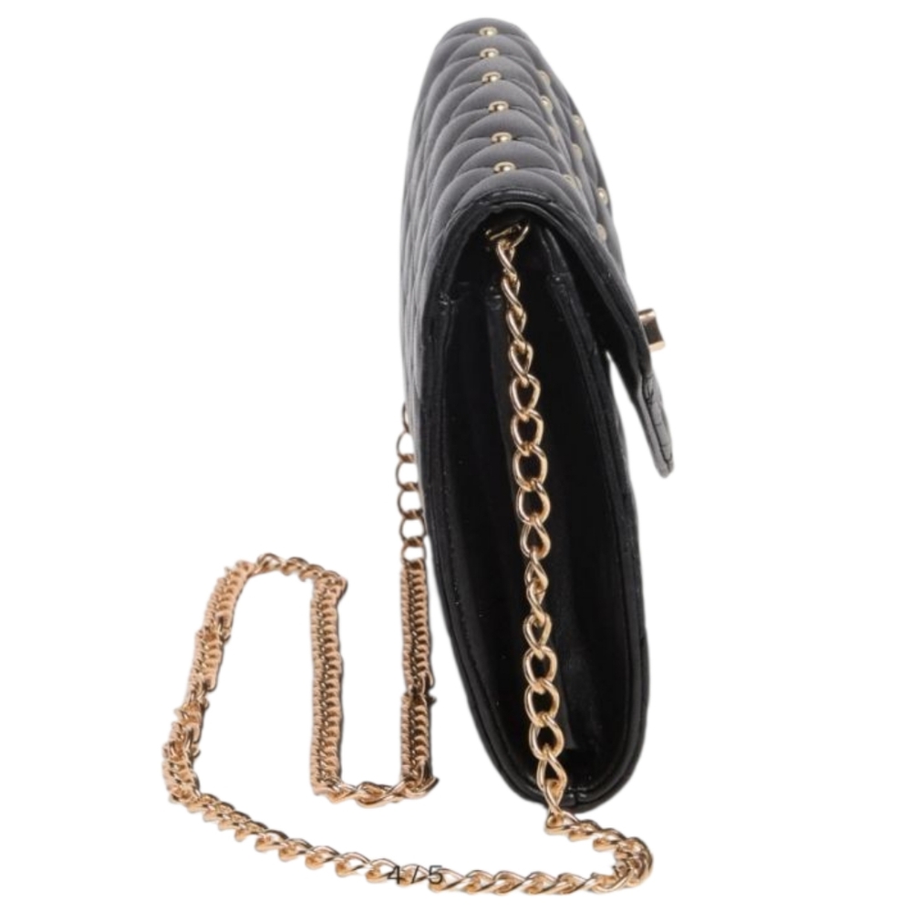 ❌SOLD❌ Studded Diamond Quilt Crossbody Bag $129 - Picture 4 of 12